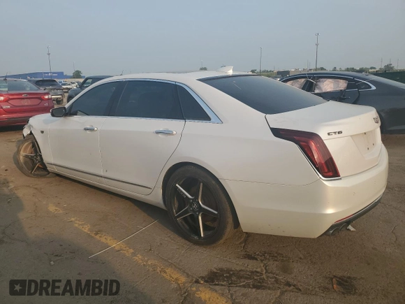 2017 Cadillac CT6 AWD with VIN 1G6KB5RS0HU140190, listed as a Copart auction lot 59686645 with 111,514 mi miles and Clean title. Bid and sale history available at DreamBid. Image 2.