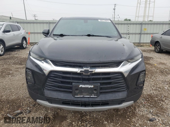 2019 Chevrolet Blazer with VIN 3GNKBBRAXKS659006, listed as a Copart auction lot 60274825 with 152,427 mi miles and Salvage title. Bid and sale history available at DreamBid. Image 5.