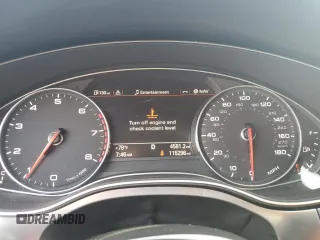 2015 Audi A7 3.0 Premium Plus with VIN WAUWGAFC4FN005742, listed as a Copart auction lot 58813164 with 115,296 mi miles and Salvage Title. Bid and sale history available at carsss.com. Image 9.