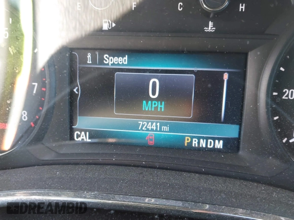 2019 Buick Encore Preferred with VIN KL4CJESB8KB848232, listed as a IAAI auction lot 41028395 with 72,441 mi miles. Bid and sale history available at carsss.com. Image 7.