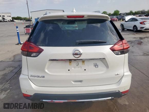 2019 Nissan Rogue SL with VIN 5N1AT2MT5KC829090, listed as a Copart auction lot 51213645 with 87,249 mi miles and Salvage Title. Bid and sale history available at DreamBid. Image 6.