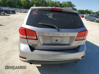 2017 Dodge Journey SXT with VIN 3C4PDCBG2HT521671, listed as a Copart auction lot 52565935 with 116,440 mi miles and Salvage Title. Bid and sale history available at DreamBid. Image 6.