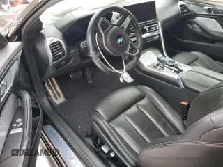 2023 BMW 8 Series 840i with VIN WBAAE4C03PCM06630, listed as a Copart auction lot 46220785 with 0 mi miles and Salvage Title. Bid and sale history available at carsss.com. Image 8.