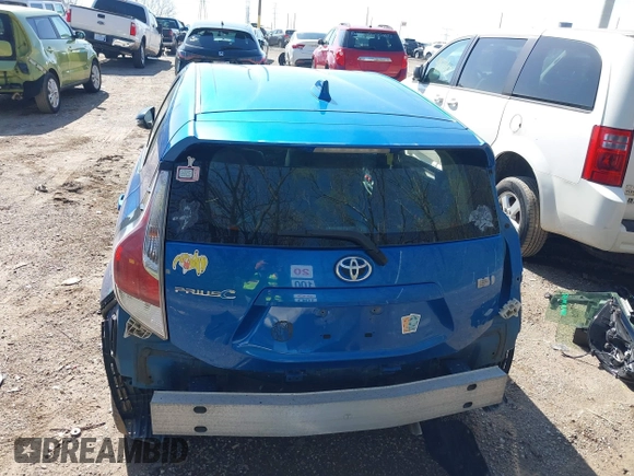 2015 Toyota Prius One with VIN JTDKDTB32F1092818, listed as a IAAI auction lot 41971779 with 113,974 mi miles and . Bid and sale history available at carsss.com. Image 19.