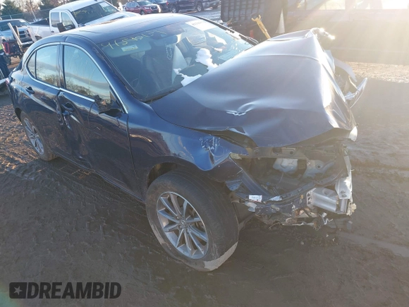 2019 Acura TLX with VIN 19UUB1F3XKA002422, listed as a IAAI auction lot 41310131 with 1 mi miles. Bid and sale history available at carsss.com. Image 1.