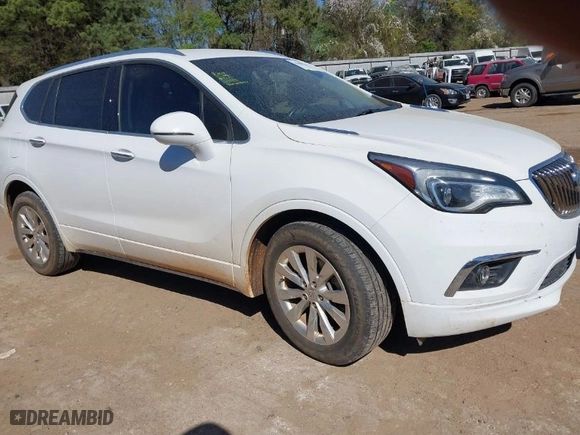 2017 Buick Envision Essence with VIN LRBFXBSA9HD099718, listed as a IAAI auction lot 41860370 with 91,973 mi miles. Bid and sale history available at carsss.com. Image 1.