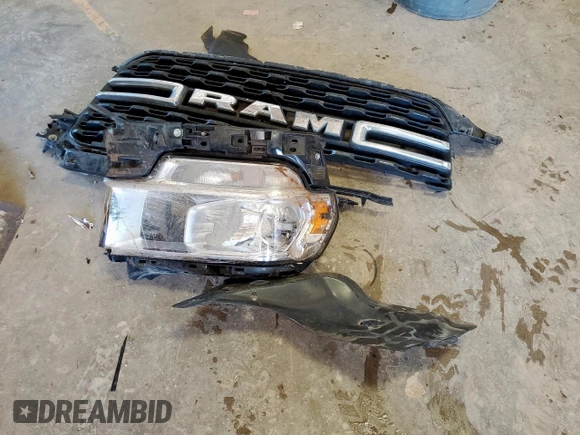 2023 Ram 2500 Big Horn with VIN 3C6UR5JL4PG544074, listed as a Copart auction lot 58923425 with 75,466 mi miles and Salvage title. Bid and sale history available at DreamBid. Image 12.
