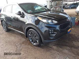 2018 Kia Sportage EX with VIN KNDPNCAC8J7460042, listed as a IAAI auction lot 41928598 with 234,870 mi miles and . Bid and sale history available at carsss.com. Image 1.