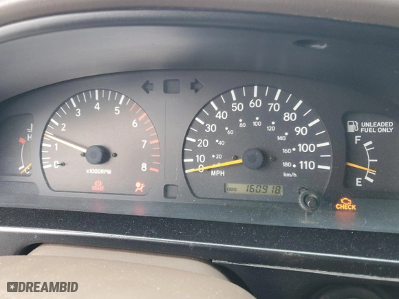 1999 Toyota Tacoma PreRunner with VIN 4TASN92N1XZ573062, listed as a Copart auction lot 43282055 with 160,918 mi miles and Salvage Title. Bid and sale history available at carsss.com. Image 9.