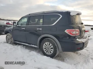 2020 Nissan Armada SL with VIN JN8AY2NC7L9615368, listed as a Copart auction lot 85460514 with 158,114 mi miles and Salvage Title. Bid and sale history available at carsss.com. Image 2.