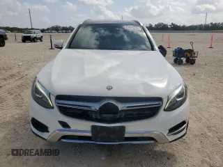 2018 Mercedes-Benz GLC 300 with VIN WDC0G4JB3JV025492, listed as a Copart auction lot 61674235 with 99,671 mi miles and Salvage title. Bid and sale history available at DreamBid. Image 5.