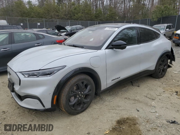 2023 Ford Mustang Mach-E Premium with VIN 3FMTK3SU7PMA32536, listed as a Copart auction lot 47408665 with 16,978 mi miles and Salvage Title. Bid and sale history available at DreamBid. Image 1.