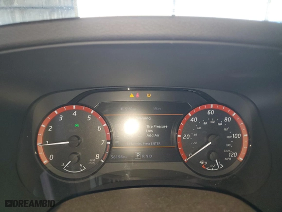 2022 Nissan Frontier PRO-X with VIN 1N6ED1EJ8NN668704, listed as a Copart auction lot 74033864 with 56,198 mi miles and Salvage Title. Bid and sale history available at carsss.com. Image 9.