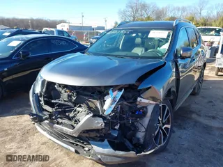 2019 Nissan Rogue SV with VIN 5N1AT2MV9KC715515, listed as a IAAI auction lot 41720955 with 102,542 mi miles. Bid and sale history available at carsss.com. Image 18.