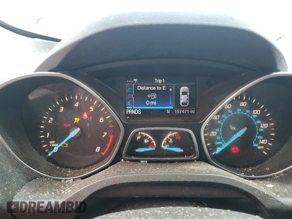 2015 Ford Escape SE with VIN 1FMCU9GXXFUC72335, listed as a Copart auction lot 51114735 with 157,471 mi miles and Salvage Title. Bid and sale history available at DreamBid. Image 9.