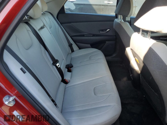 2024 Hyundai Elantra Limited with VIN KMHLP4DG7RU792124, listed as a Copart auction lot 48711795 with 14,820 mi miles and Salvage Title. Bid and sale history available at DreamBid. Image 11.