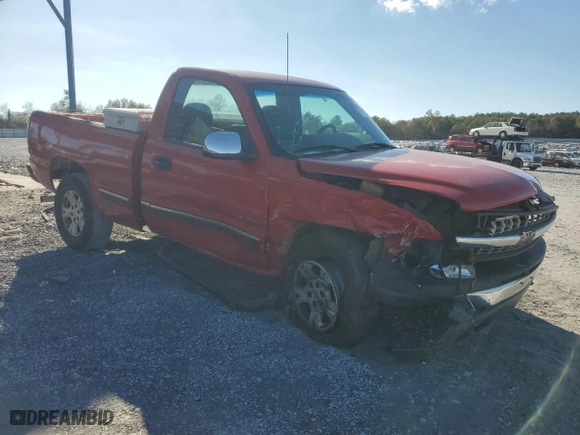 2000 Chevrolet Silverado 1500 with VIN 1GCEK14V9YZ155052, listed as a Copart auction lot 81150944 with 182,182 mi miles and Non Repairable. Bid and sale history available at carsss.com. Image 4.