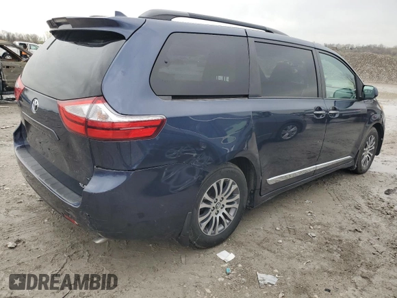 2018 Toyota Sienna XLE Auto Access Seat with VIN 5TDYZ3DC7JS905347, listed as a Copart auction lot 51348005 with 90,476 mi miles and Salvage Title. Bid and sale history available at carsss.com. Image 3.