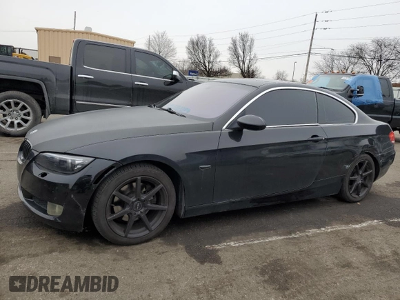 2009 BMW 3 Series 328i xDrive with VIN WBAWV53589P079726, listed as a Copart auction lot 44101055 with 219,434 mi miles and Salvage Title. Bid and sale history available at carsss.com. Image 1.