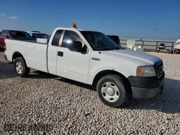 2008 Ford F-150 XL with VIN 1FTRF12W38KB87909, listed as a Copart auction lot 85269244 with 90,516 mi miles and Clean title. Bid and sale history available at DreamBid. Image 4.