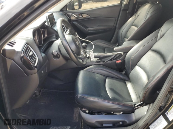 2014 Mazda 3 i Grand Touring with VIN JM1BM1M70E1116441, listed as a Copart auction lot 73777774 with 180,347 mi miles and Salvage Title. Bid and sale history available at DreamBid. Image 8.