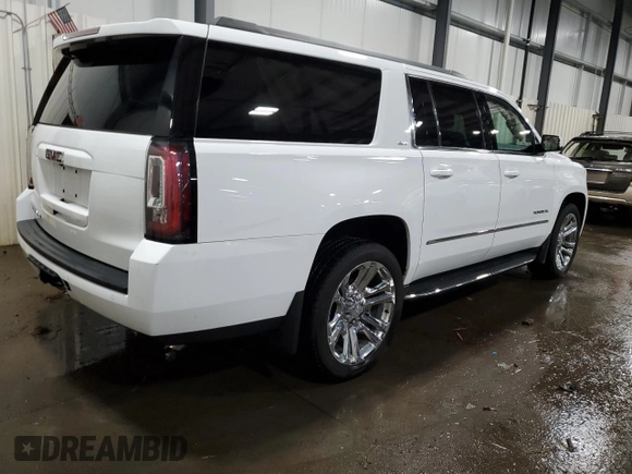 2018 GMC Yukon XL SLT with VIN 1GKS2GKC9JR155151, listed as a Copart auction lot 88941085 with 119,146 mi miles and Salvage Title. Bid and sale history available at carsss.com. Image 3.