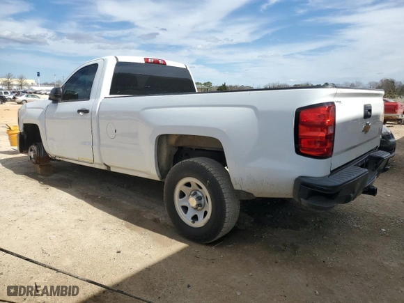 2018 Chevrolet Silverado 1500 Work Truck with VIN 1GCNCNEC2JZ366844, listed as a Copart auction lot 46687265 with 102,699 mi miles and Salvage Title. Bid and sale history available at carsss.com. Image 2.