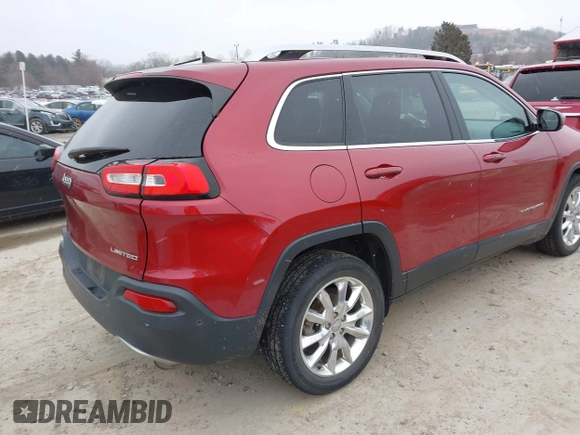 2016 Jeep Cherokee Limited с VIN 1C4PJLDB4GW244007, выставлен на аукционе IAAI как лот 41607427 с пробегом 68 846 миль миль и . История ставок и продаж доступна на DreamBid. Изображение 4.