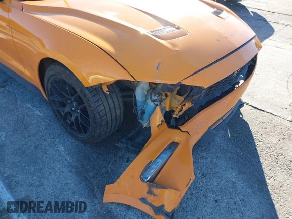 2019 Ford Mustang EcoBoost with VIN 1FA6P8TH8K5202795, listed as a IAAI auction lot 41707928 with 81,099 mi miles and . Bid and sale history available at carsss.com. Image 6.