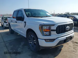 2023 Ford F-150 XL with VIN 1FTEW1CPXPKF87647, listed as a IAAI auction lot 41486870 with 23,609 mi miles and . Bid and sale history available at DreamBid. Image 1.