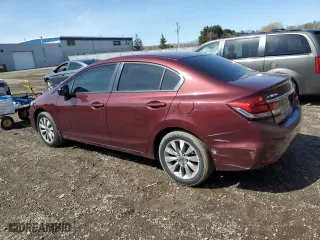 2014 Honda Civic Sedan LX with VIN 2HGFB2F47EH001807, listed as a Copart auction lot 51636245 with 214,962 mi miles and Salvage Title. Bid and sale history available at carsss.com. Image 2.