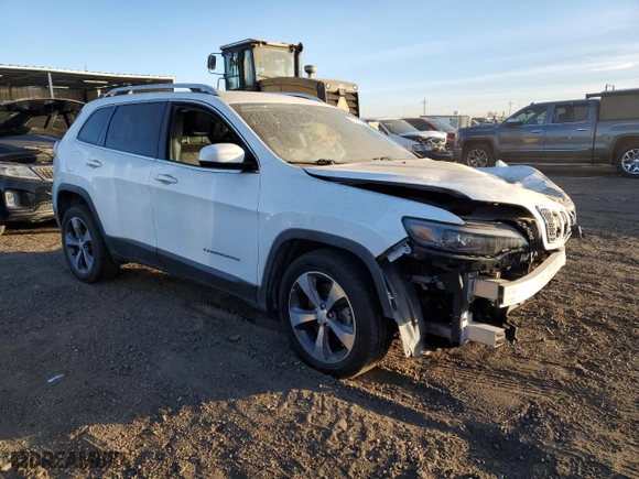 2019 Jeep Cherokee Limited with VIN 1C4PJLDBXKD387189, listed as a Copart auction lot 87490234 with 74,514 mi miles and Clean Title. Bid and sale history available at carsss.com. Image 4.