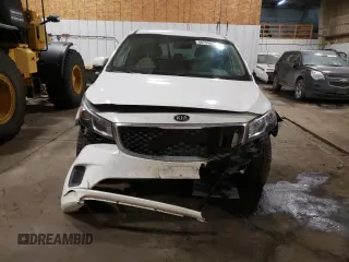 2018 Kia Sedona LX with VIN KNDMB5C10J6372014, listed as a Copart auction lot 48734845 with 95,676 mi miles and Salvage Title. Bid and sale history available at carsss.com. Image 5.