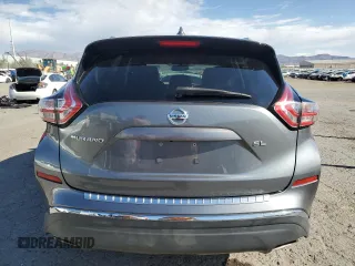 2017 Nissan Murano S with VIN 5N1AZ2MGXHN190560, listed as a Copart auction lot 52754085 with 31,481 mi miles and Salvage Title. Bid and sale history available at DreamBid. Image 6.