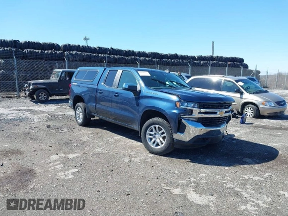2020 Chevrolet Silverado 1500 LT with VIN 1GCRYDED6LZ286004, listed as a IAAI auction lot 41849313 with 96,204 mi miles. Bid and sale history available at carsss.com. Image 1.