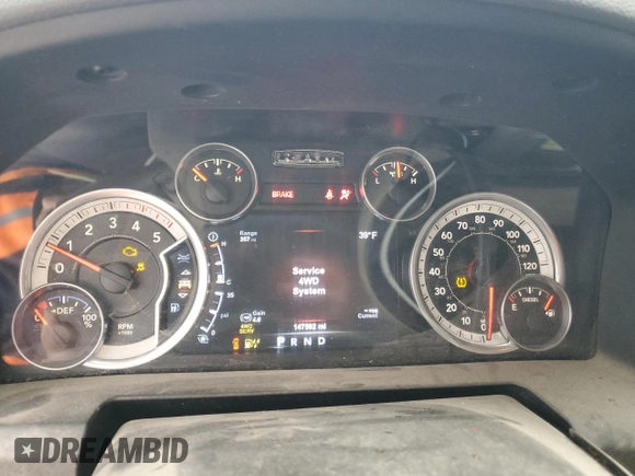 2015 Ram 2500 Big Horn z VIN 3C6UR5DL2FG569002, wystawiony jako Copart lot #43965245 z przebiegiem 147 592 mil mil oraz Szkoda całkowita • Salvage title. Historia ofert i sprzedaży dostępna na DreamBid. Obrazek 9.