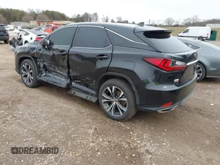 2022 Lexus RX with VIN 2T2HZMDA5NC324380, listed as a IAAI auction lot 41742645 with 96,067 mi miles. Bid and sale history available at carsss.com. Image 3.