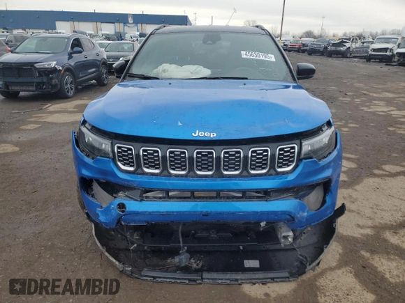 2024 Jeep Compass Limited with VIN 3C4NJDCN9RT112510, listed as a Copart auction lot 45630195 with 2,678 mi miles and Salvage Title. Bid and sale history available at carsss.com. Image 5.
