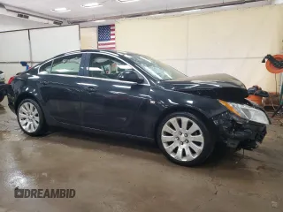 2011 Buick Regal CXL Turbo TO6 with VIN W04G05GV7B1079526, listed as a Copart auction lot 72024784 with 102,335 mi miles and Clean Title. Bid and sale history available at carsss.com. Image 4.