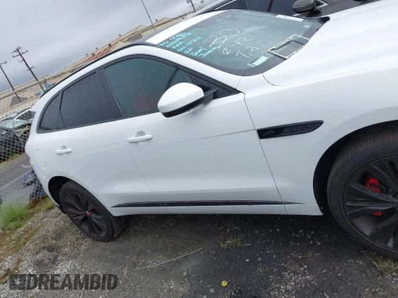 2023 Jaguar F-Pace R-Dynamic S with VIN SADCT2FUXPA711966, listed as a IAAI auction lot 41197305 with 18,871 mi miles and . Bid and sale history available at DreamBid. Image 14.