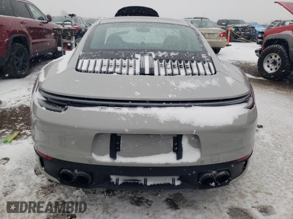 2024 Porsche 911 Carrera S with VIN WP0AB2A98RS218616, listed as a Copart auction lot 81310844 with 2,400 mi miles and Salvage Title. Bid and sale history available at carsss.com. Image 6.