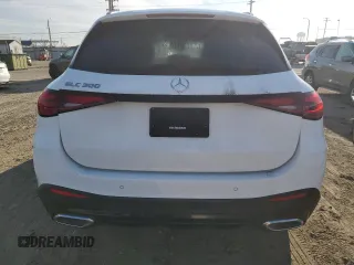 2024 Mercedes-Benz GLC with VIN W1NKM4GB9RF186443, listed as a Copart auction lot 47267855 with 4,395 mi miles and Clean Title. Bid and sale history available at carsss.com. Image 6.