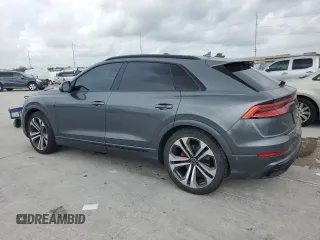 2019 Audi Q8 Prestige with VIN WA1FVAF11KD024380, listed as a Copart auction lot 54579315 with 109,204 mi miles and Salvage title. Bid and sale history available at DreamBid. Image 2.