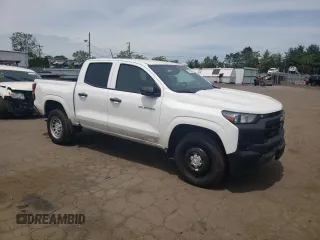 2024 Chevrolet Colorado 2WD Work Truck with VIN 1GCGSBEC9R1268446, listed as a Copart auction lot 56585935 with 7,999 mi miles and Salvage title. Bid and sale history available at DreamBid. Image 4.