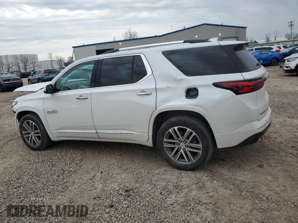 2023 Chevrolet Traverse High Country with VIN 1GNEVNKW8PJ318742, listed as a Copart auction lot 53361995 with 26,687 mi miles and Salvage title. Bid and sale history available at DreamBid. Image 2.