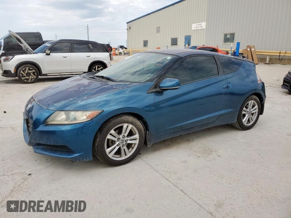 2012 Honda CR-Z with VIN JHMZF1D4XCS004525, listed as a Copart auction lot 50147165 with 193,048 mi miles and Salvage Title. Bid and sale history available at carsss.com. Image 1.