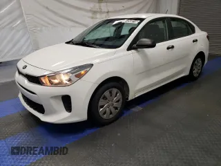2018 Kia Rio LX with VIN 3KPA24AB3JE081185, listed as a Copart auction lot 51343215 with 75,359 mi miles and Clean Title. Bid and sale history available at carsss.com. Image 1.