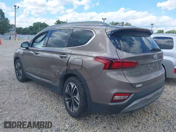 2020 Hyundai Santa Fe Limited with VIN 5NMS53AA5LH191809, listed as a IAAI auction lot 39804008 with 115,775 mi miles and . Bid and sale history available at DreamBid. Image 3.