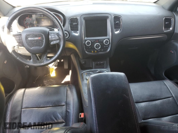 2016 Dodge Durango R/T with VIN 1C4SDHCT5GC502576, listed as a Copart auction lot 42553045 with 107,329 mi miles and Salvage title. Bid and sale history available at DreamBid. Image 8.