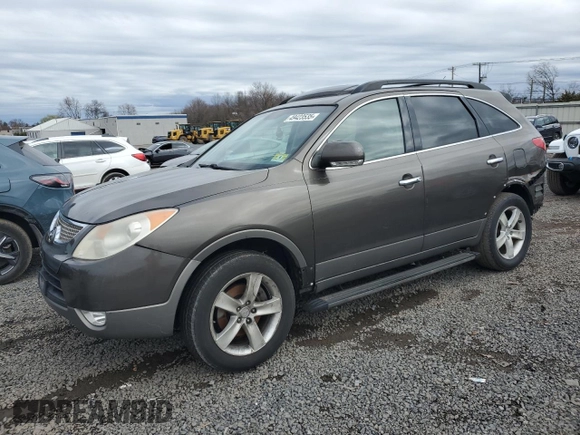 2008 Hyundai Veracruz GLS with VIN KM8NU73C38U070228, listed as a Copart auction lot 49423535 with 179,090 mi miles and Clean title. Bid and sale history available at DreamBid. Image 1.